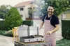 Plancha barbecue à gaz avec grille et plancha "Flamo" - 3 Voir les images du produit 2