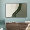 Leinwand Bilder 90x60 cm - Japandi - Linie - Beige - Grün, Produktbild-Vorschau 4
