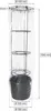 KOTARBAU® Torre per pomodori 150 cm con cofano per pomodori Anteprima dell’immagine prodotto 2