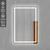 LED Badspiegel Badezimmerspiegel 100x70 mit Beleuchtung Produktbild-Vorschau 2