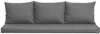 Gartenkissen Set grau – 180x50 + 3x60x50 cm Gartenkissen Produktbild-Vorschau 9