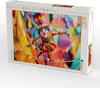 CALVENDO Puzzle Seiltänzer aus Papier im Zirkus | 1000 Produktbild-Vorschau 2