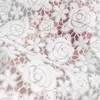 Tischdecke Lace Vinyl Häkelspitze Blumen Weiß Robust Produktbild-Vorschau 4