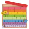 Bigjigs Toys Didaktische Bruchtabelle Produktbild-Vorschau 2