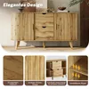Merax Sideboard mit 2 Schiebetüren und 2 Schubladen, Produktbild-Vorschau 7