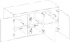 AX LIVING Sideboard Wohnzimmer Spacoro 3T - Modern in Produktbild-Vorschau 5