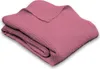 Baumwoll Waffelpiqué Decke rosa 75 x 120 cm Produktbild-Vorschau 4