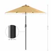 Slunečník SONGMICS Ø210 cm UPF 50+ lze sklopit o 30° na obě Náhled obrázku produktu 9