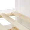Homestyle4u výsuvná detská posteľ 90x200 cm biela drevená Náhľad obrázku produktu 17