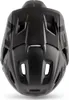 A black MET PARACHUTE MCR MIPS bicycle helmet shown from a top-down perspective. Voir les images du produit