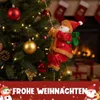 Kletternder Weihnachtsmann, Weihnachtsdeko, Produktbild-Vorschau 3
