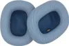 Two blue ear pads for headphones are shown against a white background. Náhled obrázku produktu