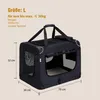 Faltbare Hundebox L 70x52x50cm, Robuste Transportbox Auto Produktbild-Vorschau 2