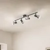 Lindby Deckenleuchte Pendura, 4-flammig, schwarz, Glas Produktbild-Vorschau 2