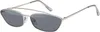 Gil Damen Sonnenbrille Runde Designer 80er Modern Urlaub Produktbild-Vorschau 1