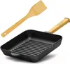 26x26x5 cm Quadratische Grillpfanne aus Gusseisen  Produktbild-Vorschau 1