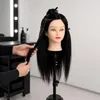 Mannequin tête à coiffer professionnel cheveux naturels 55 Voir les images du produit 7