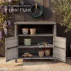 tectake® Gartenschrank Monscia höhenverstellbare Füße, 90 x Produktbild-Vorschau 7