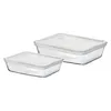 Pyrex Cook Freeze Ofenformen, rechteckig, 2er-Set, 22 x 17 Produktbild-Vorschau 5