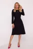 Stylove Midikleid für Frauen Marau S413 schwarz S Produktbild-Vorschau 5