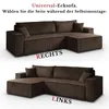 Gepolstertes Ecksofa CARLOS XL Cord Poso 06 Produktbild-Vorschau 11