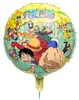 Fóliová balónová dekorácia s motívom One Piece, priemer 43 Náhľad obrázku produktu 1