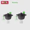 BIOL Litinový hrnec s poklicí Ø 25 cm 5 l do kuchyně Pečení Náhled obrázku produktu 4