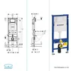 Alpenberger Hänge WC Komplettset | Wand WC Spülrandlos | Produktbild-Vorschau 7