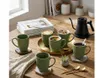 Zestaw 6 filiżanek do kawy, ceramiczne kubki do kawy 360 Podgląd zdjęcia produktu 2