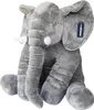 A large, plush elephant toy is shown against a white background. Produktbild-Vorschau
