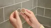 tesa MOON BLACK Duschkorb matt für Dusche und Badewanne Podgląd zdjęcia produktu 5