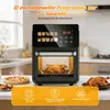 Friggitrice ad aria calda Zimilo con touchscreen – Capacità Anteprima dell’immagine prodotto 3