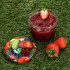 sada 40 kelímků 230 ml s víčkem s ovocným dekorem včetně Náhled obrázku produktu 3