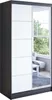 Easy4You N3 100 cm Schwarz/Weiß Schiebetüren Kleiderschrank Produktbild-Vorschau 1