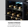 Szafka na wino Klarstein, slim, 1 strefa, szklane drzwi, Podgląd zdjęcia produktu 7
