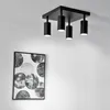 LUMILED Plafonnier Spot de plafond 4-flamme 230V GU10 Voir les images du produit 2