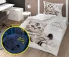 Im Dunkeln leuchtende Bettwäsche KATZE 140x200 Produktbild-Vorschau 2