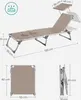 SONGMICS 2 St Gartenliege, klappbar 193 x 55 x 31 cm Produktbild-Vorschau 7