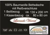 2 teilige Wende Bettwäsche 135x200 cm Kariert schwarz grau Produktbild-Vorschau 5