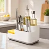 WELLHAUS Organizer per cosmetici bianco-grigio, contenitore Anteprima dell’immagine prodotto 9