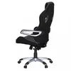 Amstyle Bürostuhl VALENTINO Grau Gaming Chefsessel Racing Produktbild-Vorschau 11