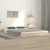 The Living Store Massivholzbett 120x200 cm Kiefer Produktbild-Vorschau 1