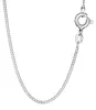 Zilveren ketting, 925 zilver, 45 cm lang, 1,0 mm breed Productafbeelding-voorbeeld 1