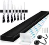 Magnetleiste Messer 40cm Edelstahl Schwarz Selbstklebend 2 Produktbild-Vorschau 1