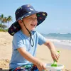 Kinder Sonnenhut mit breiter Krempe, leichter Sommerhut mit Produktbild-Vorschau 4