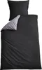 Bettwäsche Set Microsatin »Berlin« BxL 135x200 cm Schwarz Produktbild-Vorschau 2