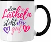 Trendation - Dein Lächeln Steht Dir Gut Tasse Geschenk Produktbild-Vorschau 1