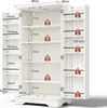 Sweiko 120x60x40xcm Armoire de cuisine avec lumière LED à Voir les images du produit 6