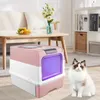 Katzentoilette mit UV-Licht Große Katzenklo mit Produktbild-Vorschau 1