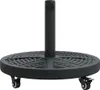 vidaXL Sonnenschirmständer 15.2 kg Schwarz Eisen Produktbild-Vorschau 5